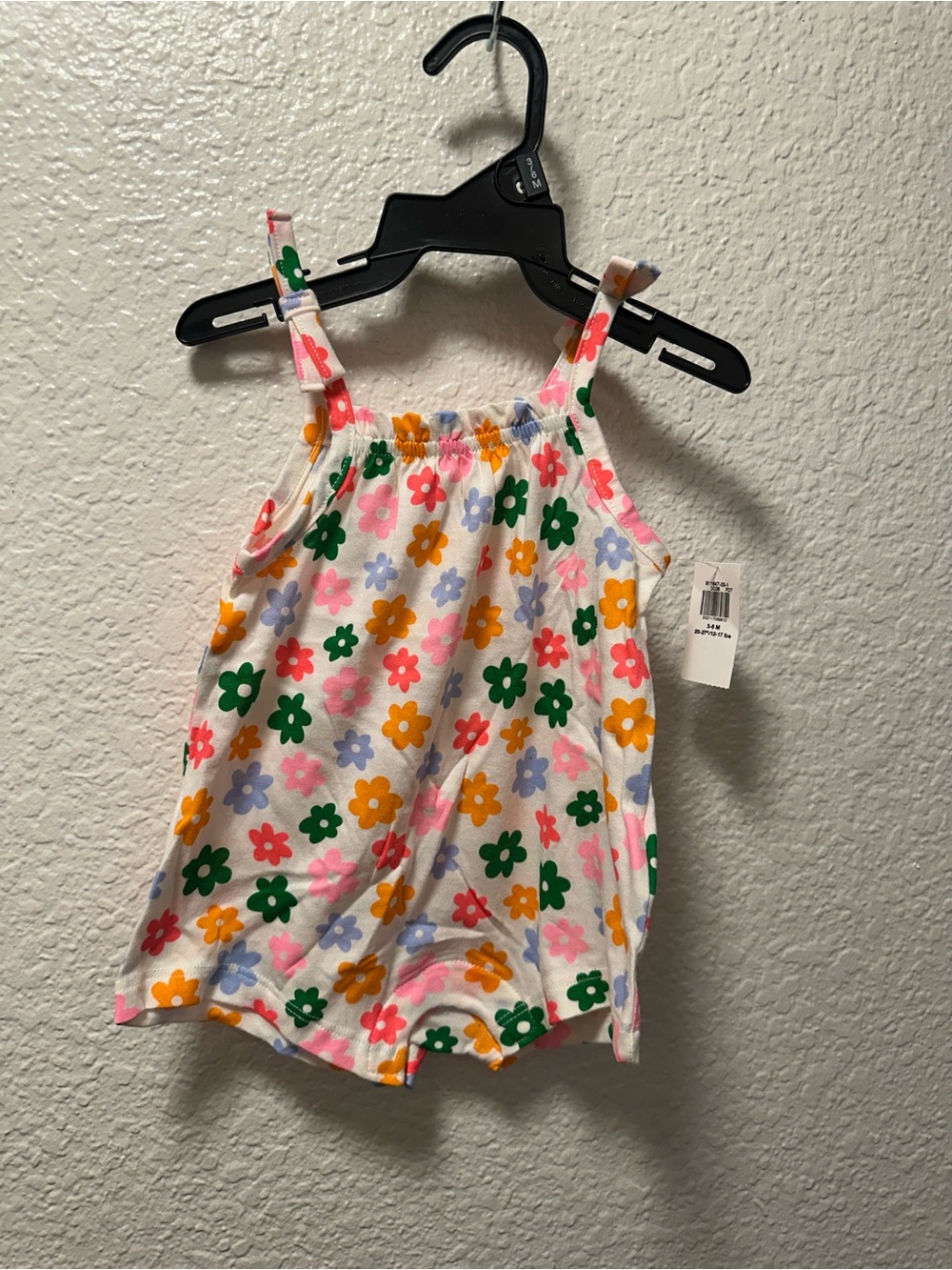 Baby Girls Old Navy Floral Romper Jumpsuit